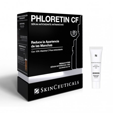 Skinceuticals Phloretin CF 30 ml + Regalo P-Tiox 15 ml + A.G.E Advanced Eye 4ml
