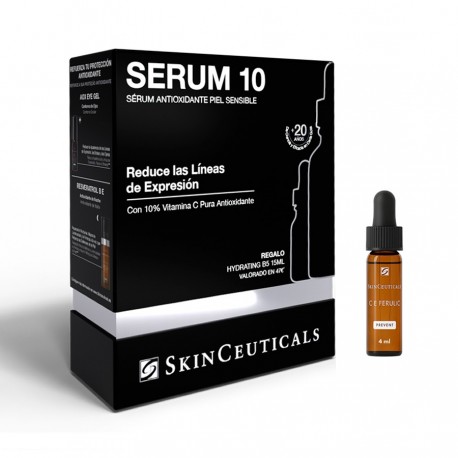 Skinceuticals Sérum 10 30 ml + Regalo Hidrating B5 15 ml + CE Ferulic 4 ml