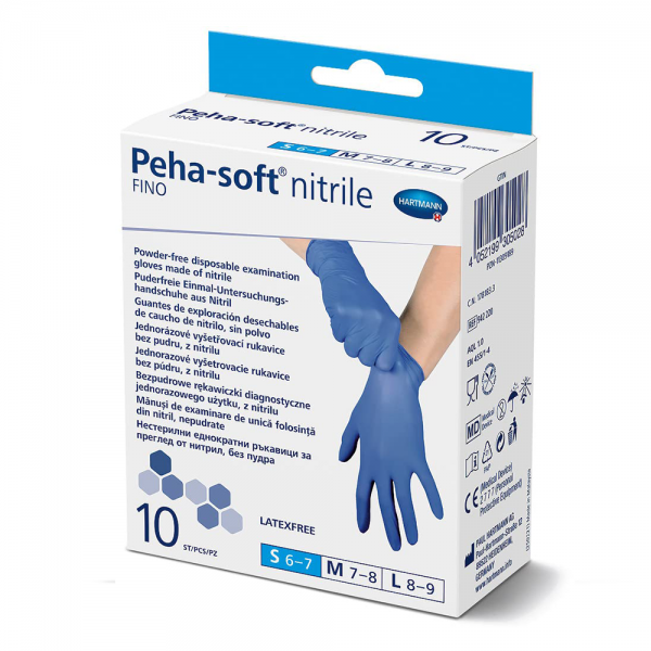 Hartmann Guantes Nitrilo Peha-soft Talla Pequeña 10 unidades