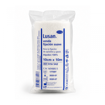 Lusan Venda Hidrófila Cambric 10 x 10 cm