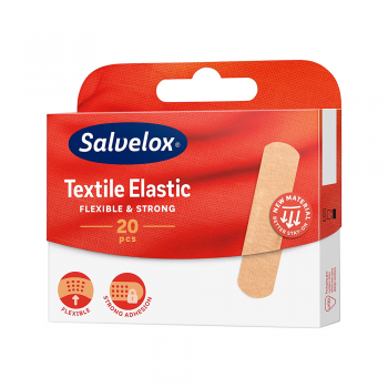 Salvelox Apósito Adhesivo Tela 20 Unidades