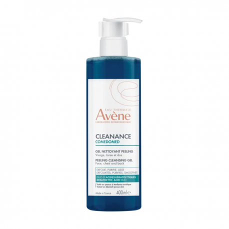 Avène Cleanance Comedomed Gel Limpiador Exfoliante 400 ml