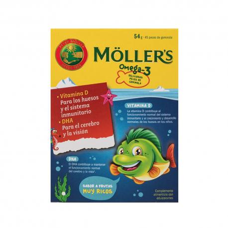 Möller’s Omega 3 45 Gominolas