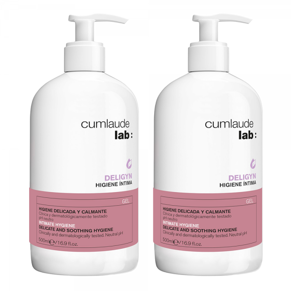 Cumlaude Higiene Íntima Deligyn Gel 500 ml x 2 (2ª Unidad 40%)