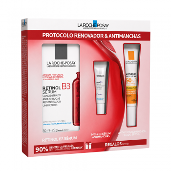 La Roche Posay Retinol B3 Sérum 30 ml + Regalo Anthelios UV Mune 15 ml + Mela B3 Sérum 3 ml