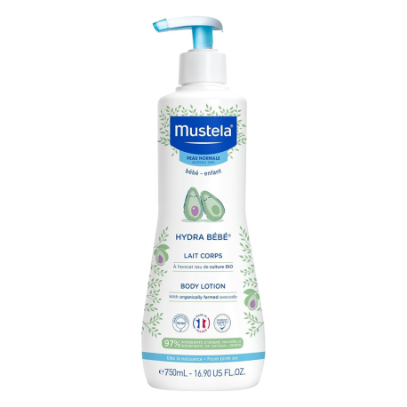 Mustela Hydra Bebé Leche Corporal 750 ml