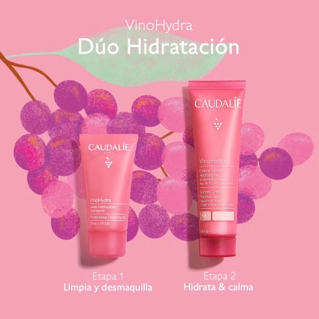 Caudalie Cofre VinoHydra Crema Sorbete 60 ml + Regalo Gel Limpiador 30 ml