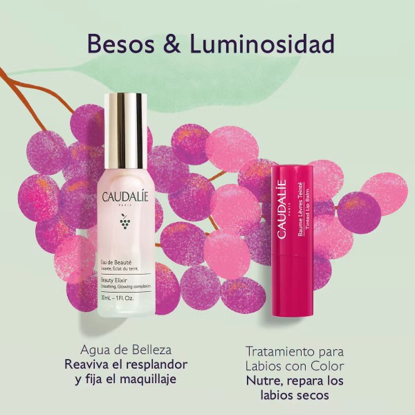 Caudalie Cofre Agua de Belleza 30 ml + Regalo Labial con Color 4,5g