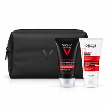 Vichy Set de Regalo para Hombre Structure Force 50 ml + Regalo Champú Dercos Energy 50 ml