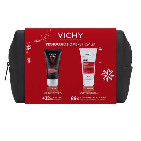 Vichy Set de Regalo para Hombre Structure Force 50 ml + Regalo Champú Dercos Energy 50 ml