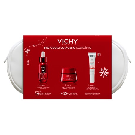 Vichy Cofre Liftactiv Collagen 16 Sérum 30 ml + Crema de Día + Regalo Solar