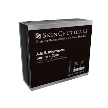 Skinceuticals Cofre AGE Interrupter Sérum 30 ml + AGE Contorno Ojos 15 ml (20% dto) + Regalo AGE Interrupter 15 ml