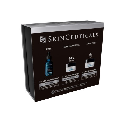 Skinceuticals Cofre AGE Interrupter Sérum 30 ml + AGE Contorno Ojos 15 ml (20% dto) + Regalo AGE Interrupter 15 ml