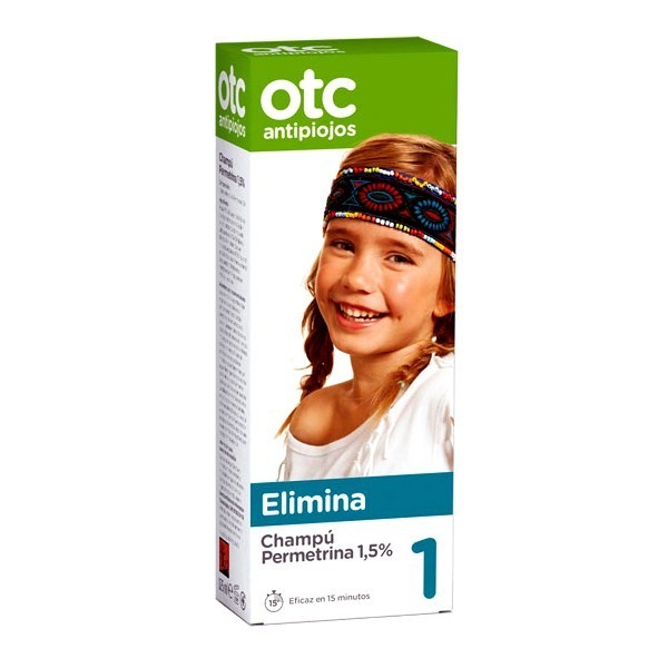 OTC ANTIPIOJOS PERMETRINA 1.5 % CHAMPÚ 125 ML