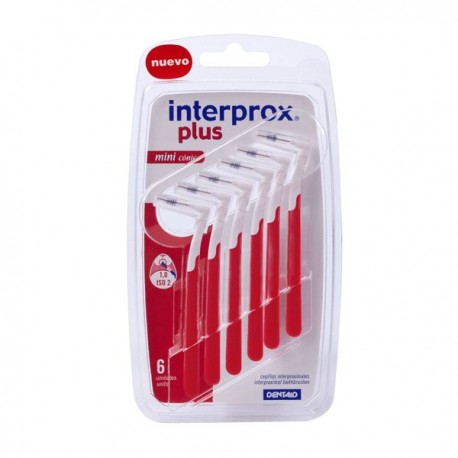 Dentaid Cepillo Interprox Plus Mini Cónico 6 Unidades